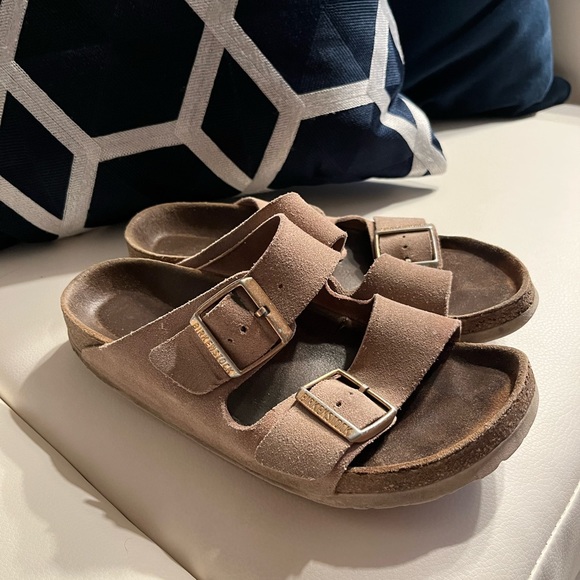 Birkenstock Shoes - Birkenstock leather Arizona woman sandals euro size 38